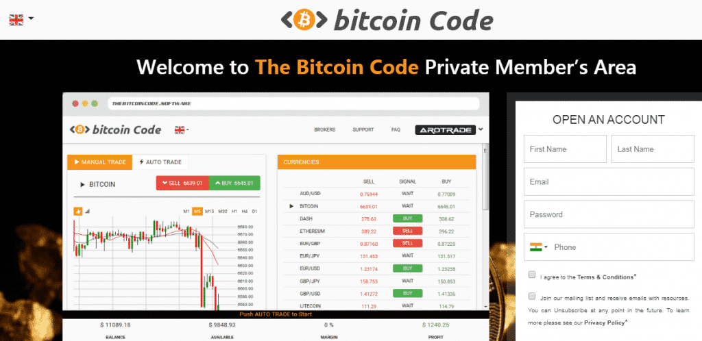 Bitcoin Code Platform