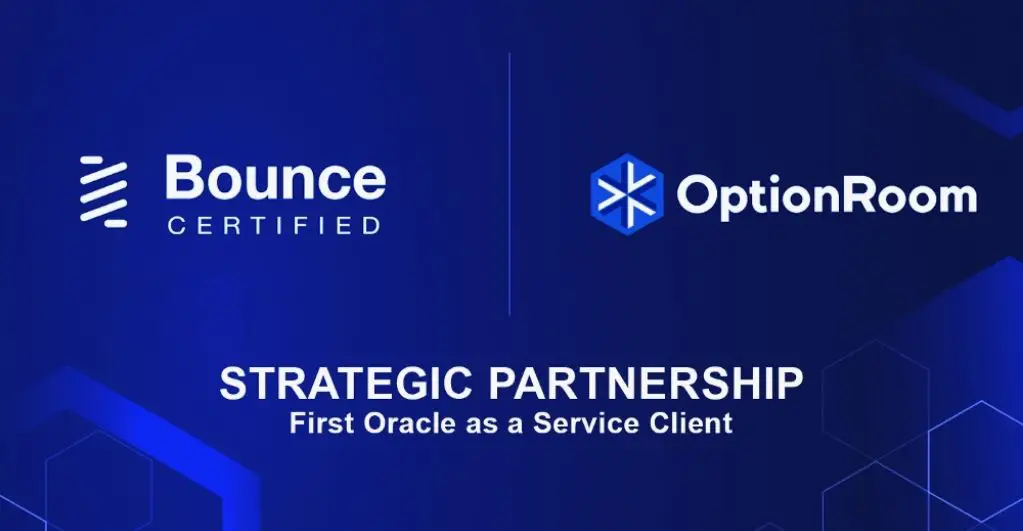 Bounce Finance and OptionRoom Partner